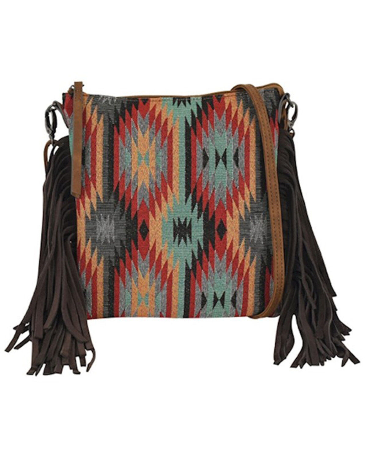 Justin Women's Jacquard Large Crossbody Bag