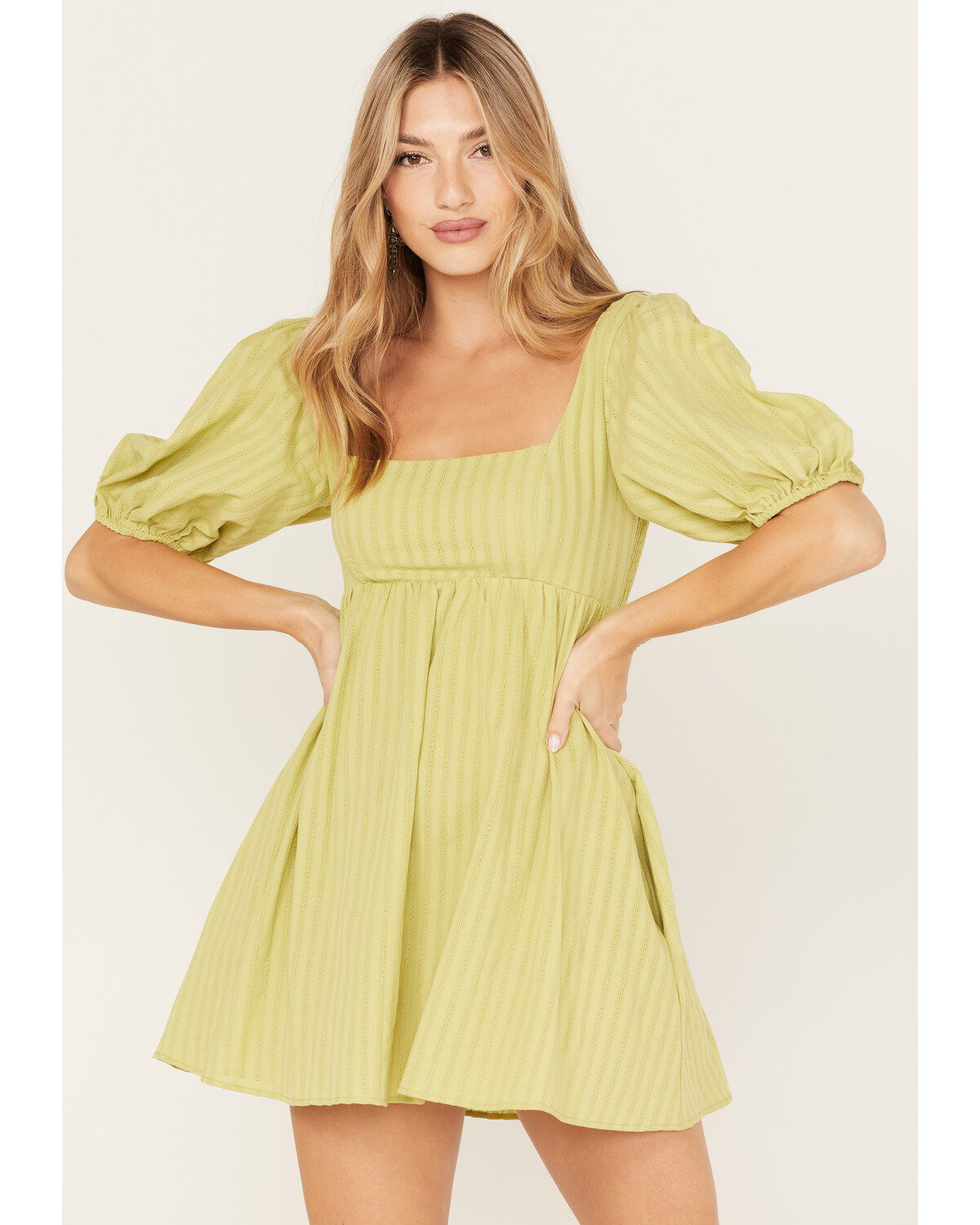 Show Me Your Mumu Women's Smitten Babydoll Mini Dress