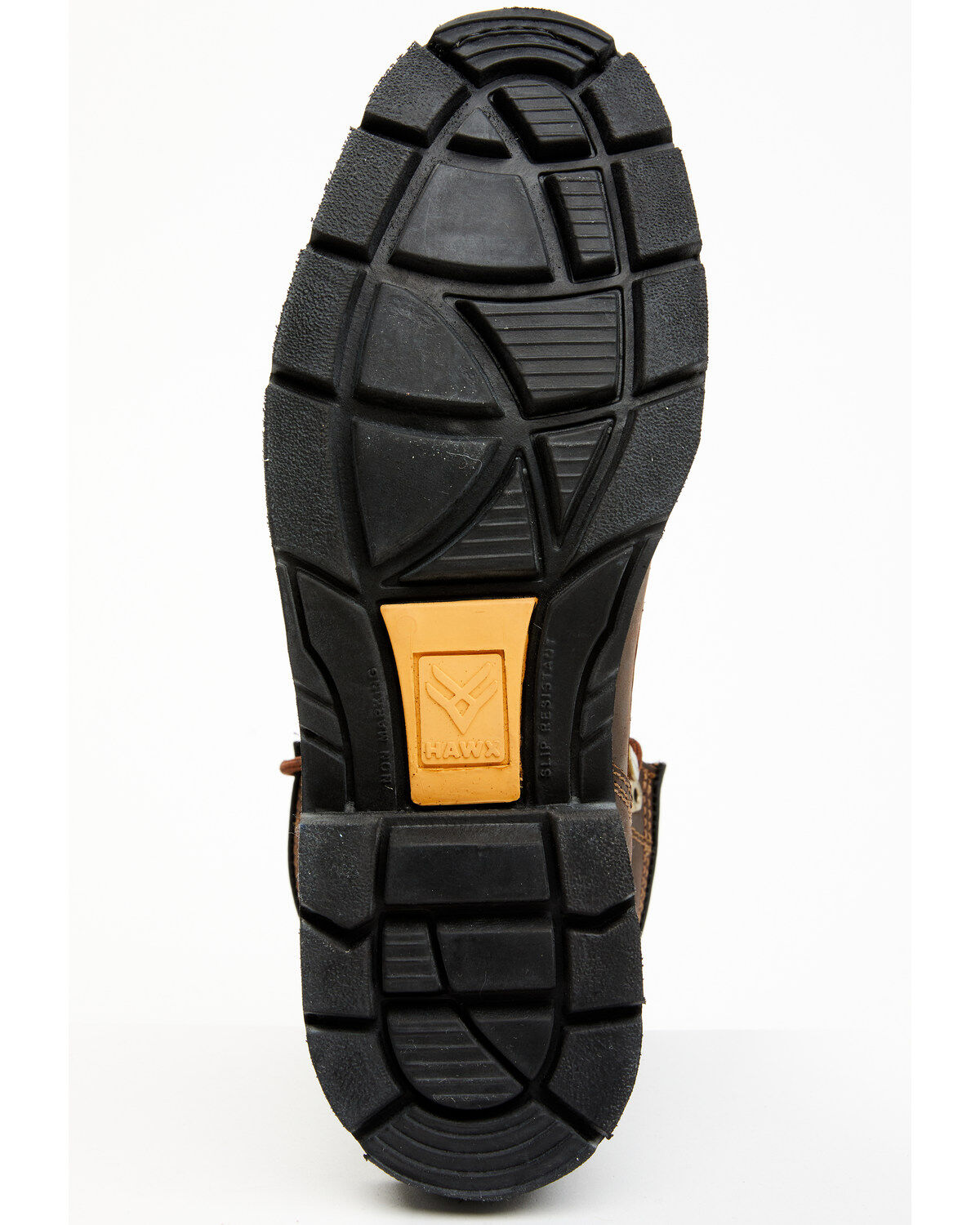 Hawx Men's Oily Crazy Horse 6" Lace-Up Soft Work Boots - Round Toe