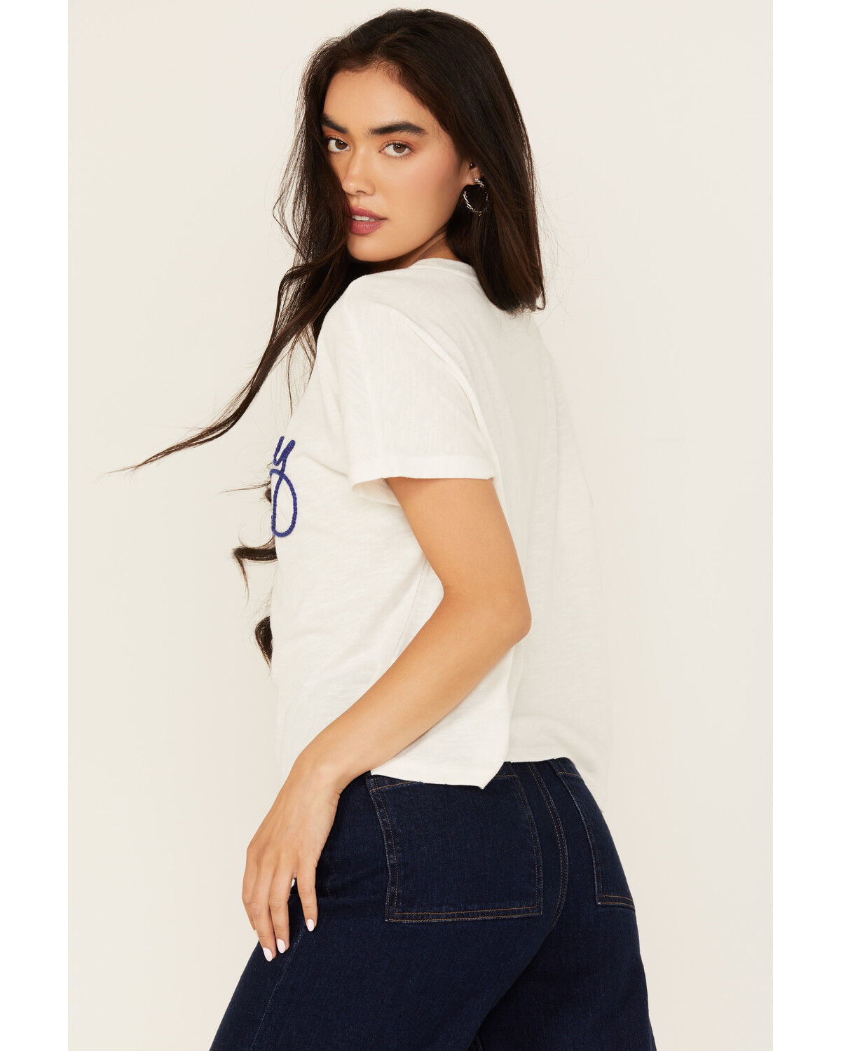 Ariat Women's Cowboy Embroidered Short Sleeve Tee