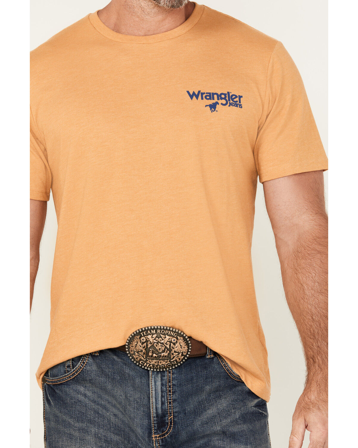 Wrangler Men's Logo Short Sleeve Graphic T-Shirt