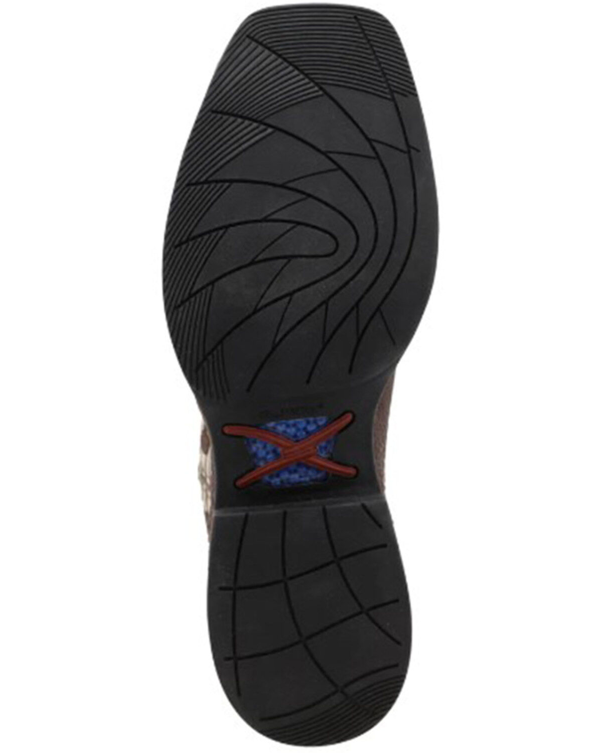 Twisted X Men's 12" Elephant Print Tech X Western Performance Boots - Broad Square Toe