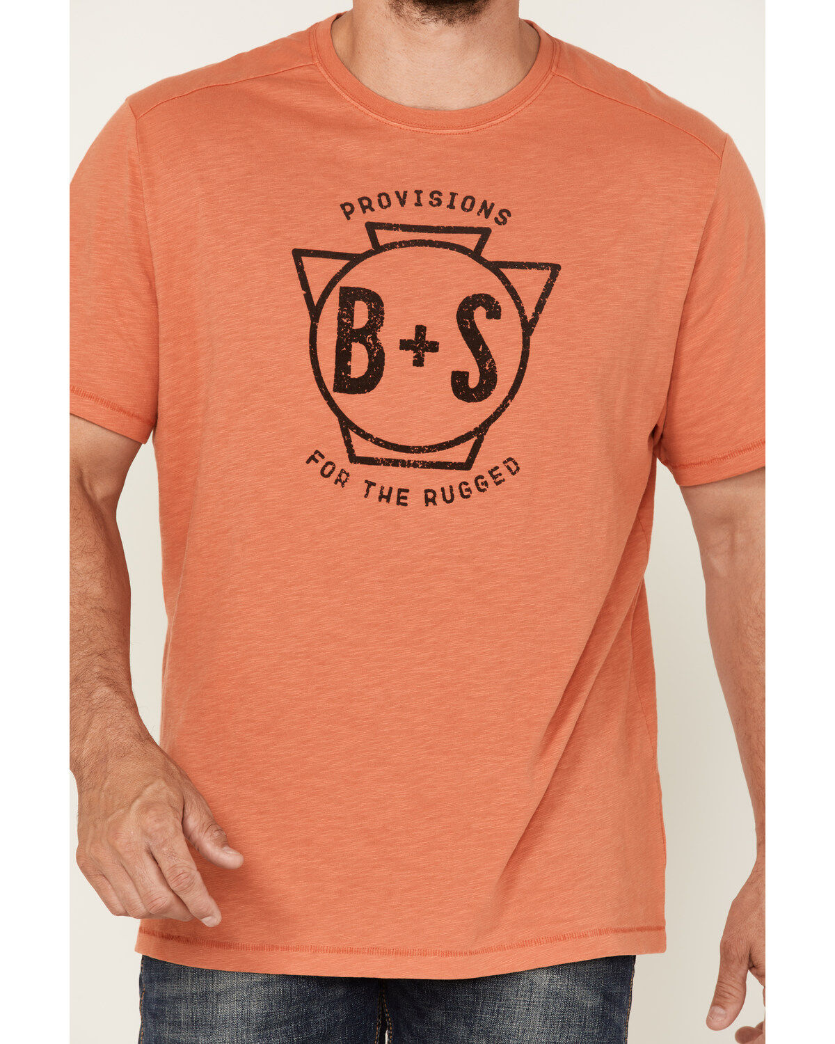 Brothers and Sons Men's Logo Graphic Short Sleeve T-Shirt