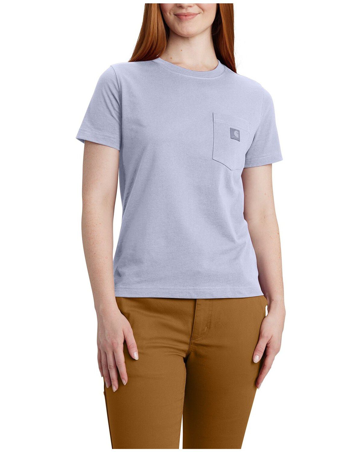 Carhartt Women's Relaxed Fit Lightweight Short Sleeve Pocket Tee