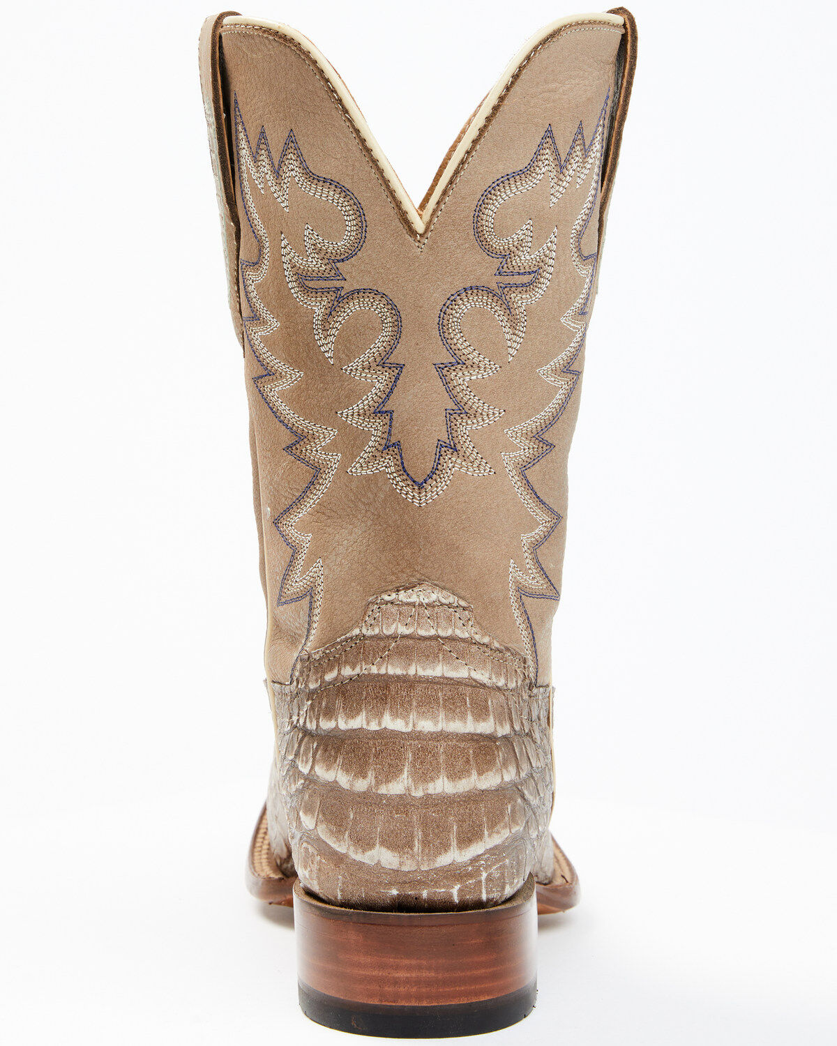 Cody James Men's Exotic Caiman Belly Western Boots - Broad Square Toe