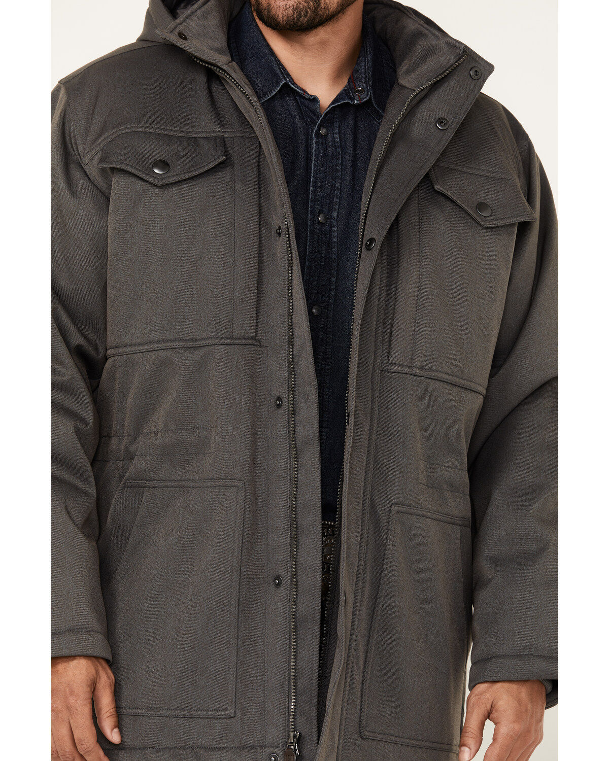 Ariat Men's Abilene Heavyweight Hooded Insulated Parka Jacket