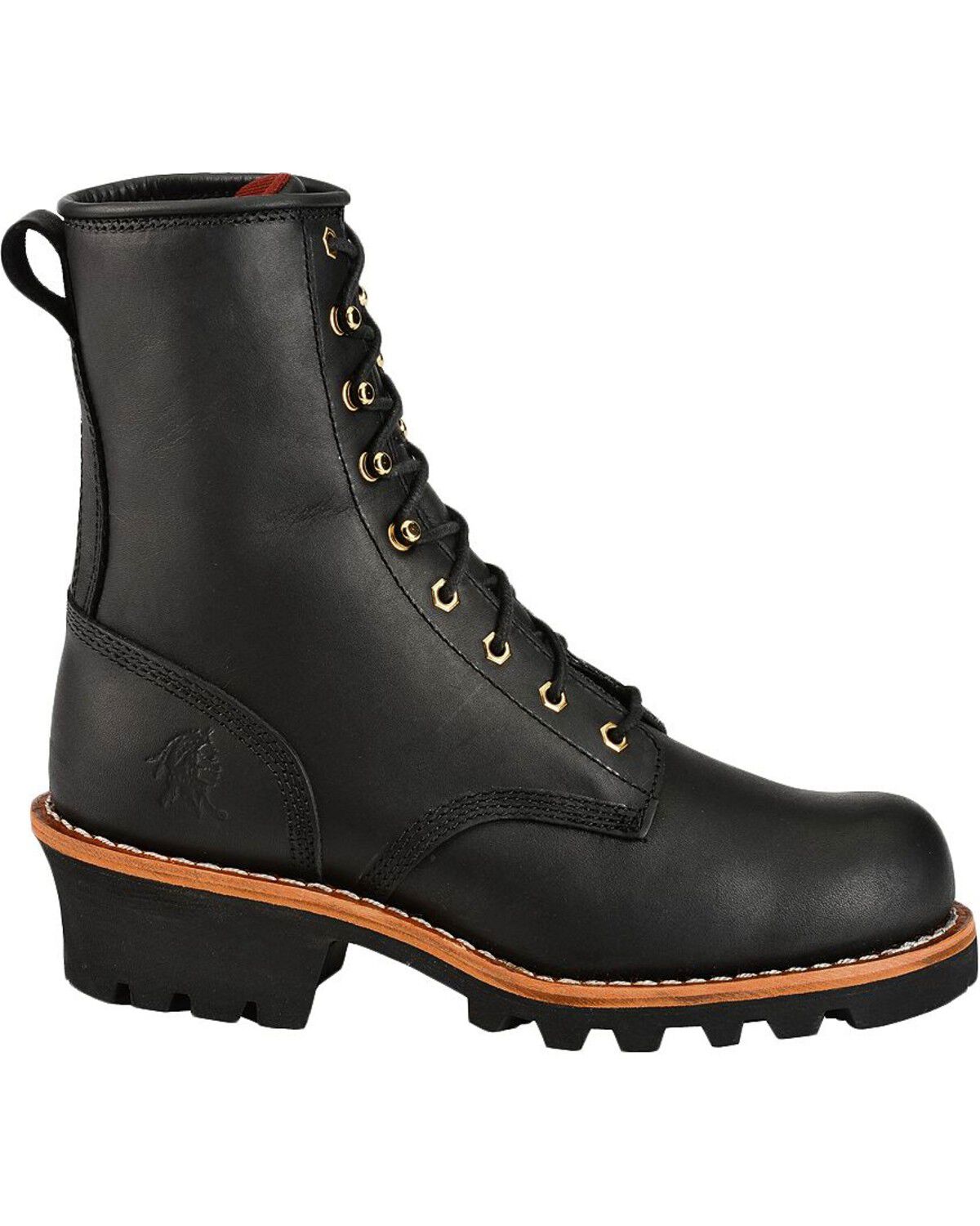 Chippewa Men's 8" Logger Boots - Steel Toe