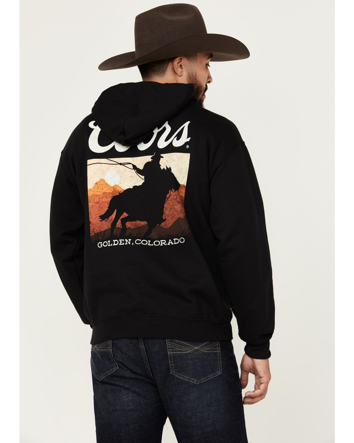 Coors Men's Boot Barn Exclusive Coors Logo Hooded Sweatshirt