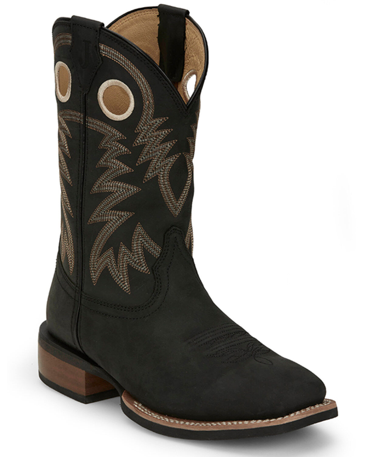 Justin Men's Shane Frontier Performance Western Boots - Broad Square Toe