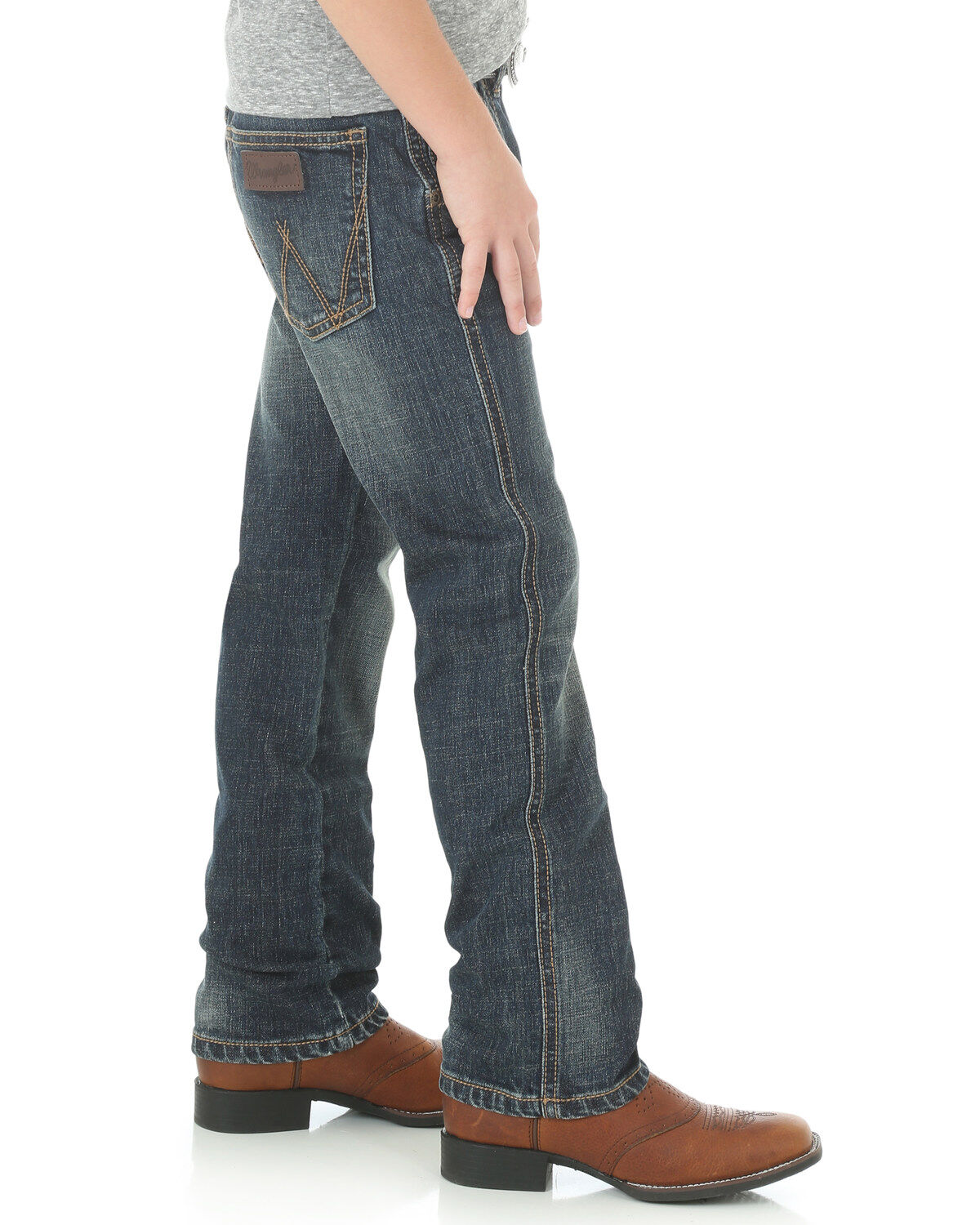 Wrangler Retro Boys' 1-7 Low Slim Straight Jeans