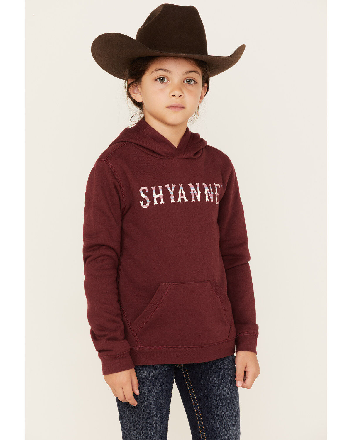 Shyanne Girls' Logo Hooded Sweatshirt