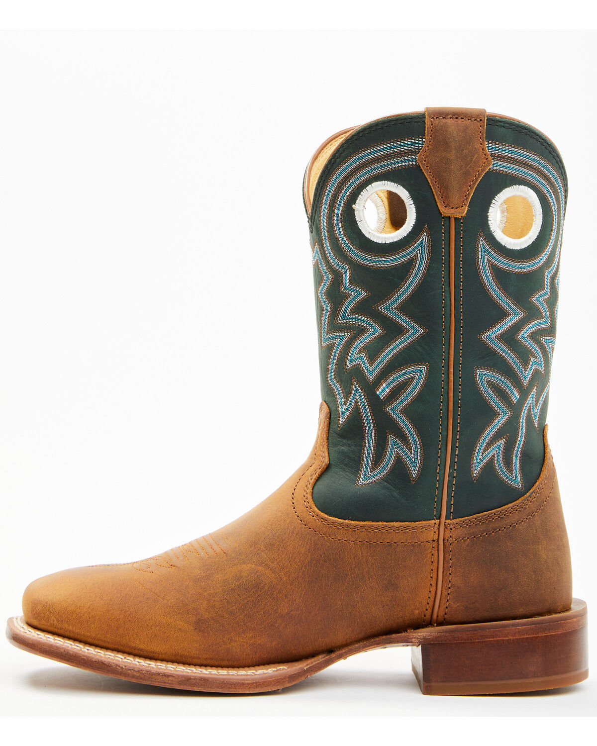 Justin Men's Frontier Western Boots - Broad Square Toe