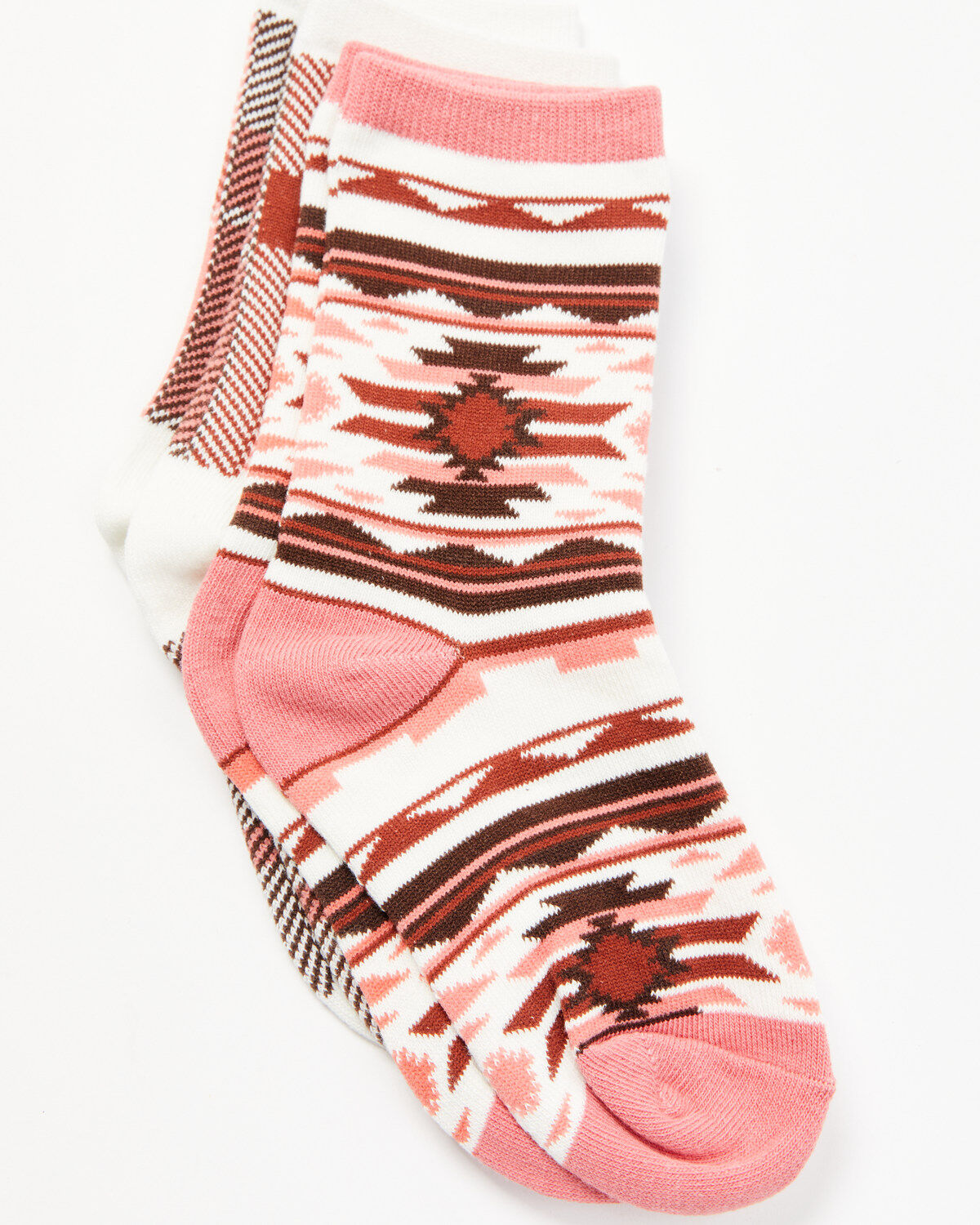 Shyanne Girls' 2-Pack Novelty Crew Socks