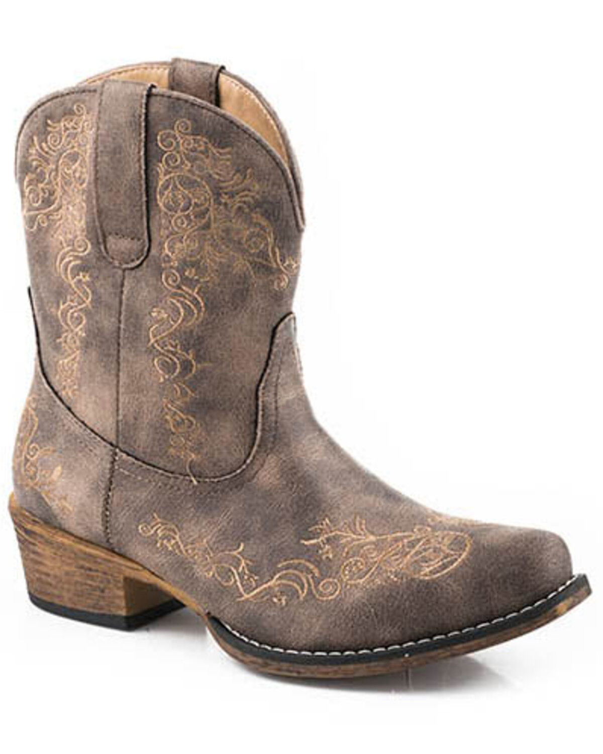 Roper Women's Riley Vintage Western Boots - Snip Toe