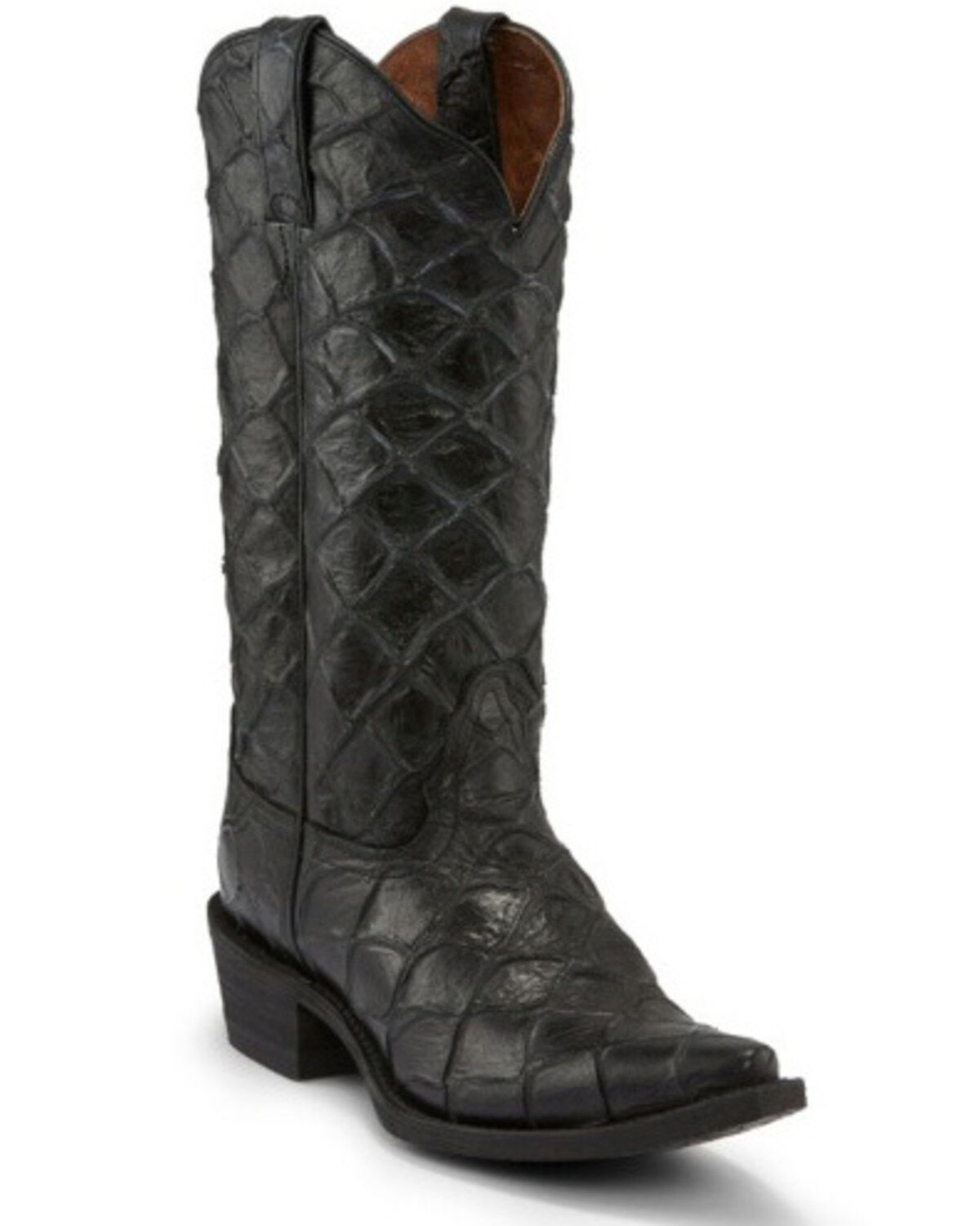Nocona Women's Bessie Fish Print Western Boots - Snip Toe