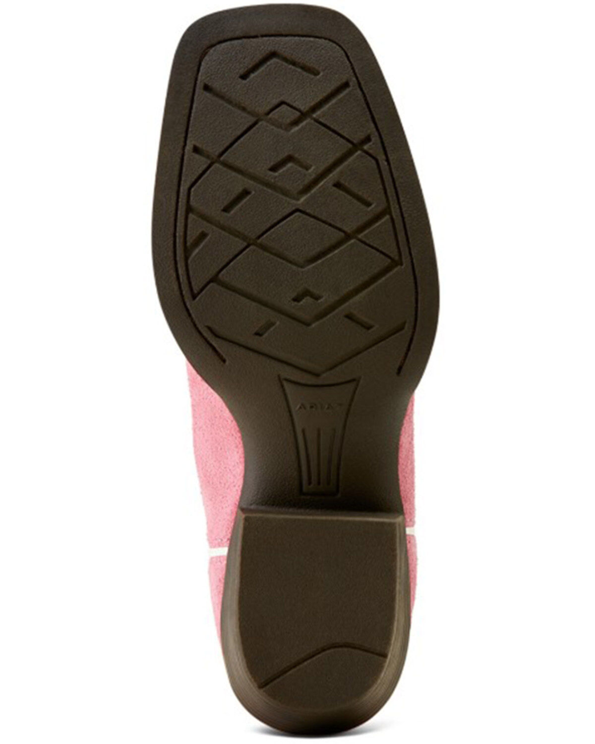 Ariat Girls' Futurity Fort Worth Roughout Western Boots - Broad Square Toe