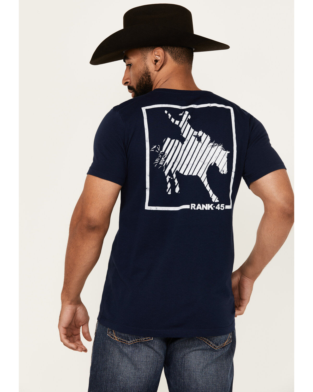 RANK 45&reg; Men's Elliot Cowboy Short Sleeve Graphic T-Shirt