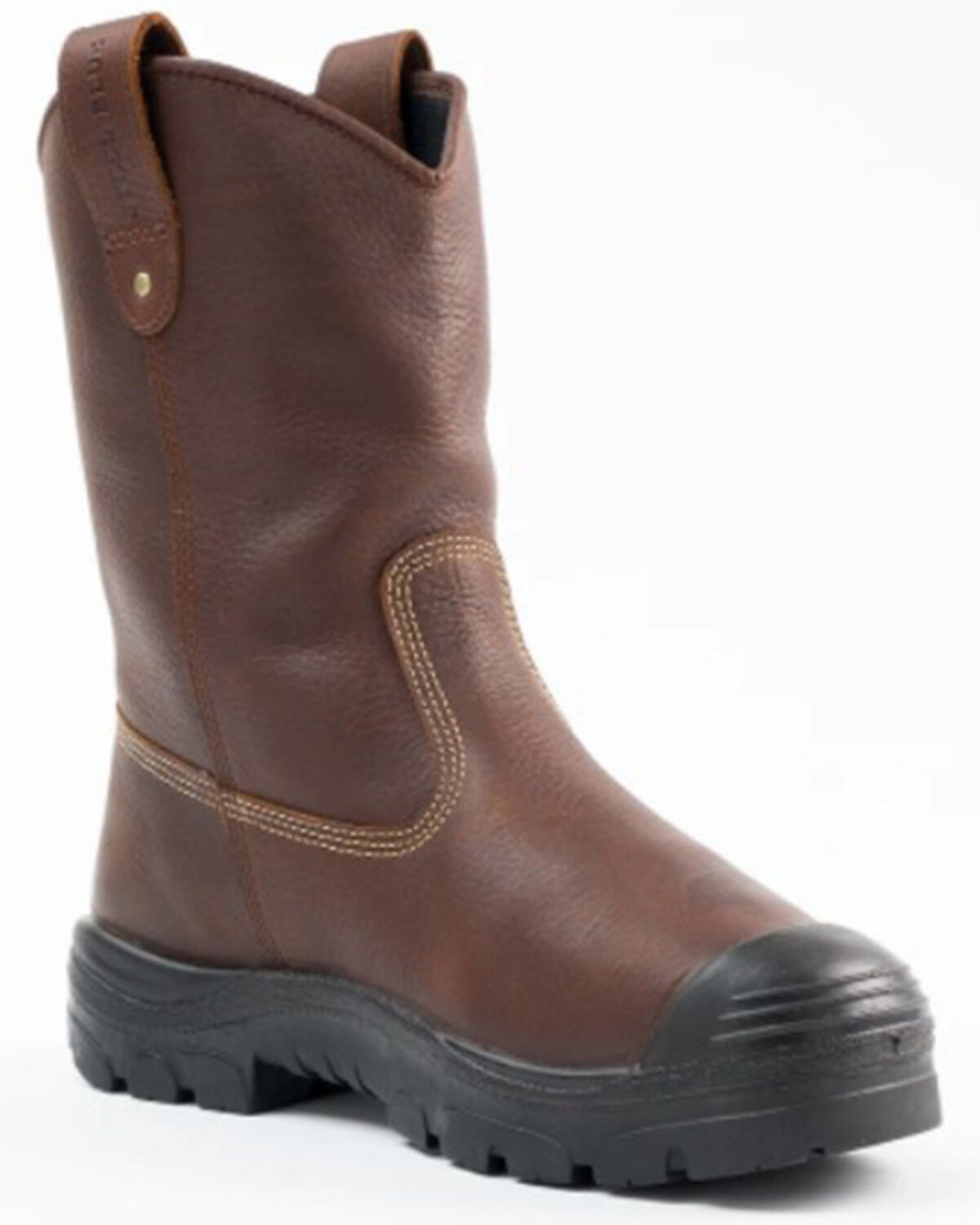 Steel Blue Men's Heeler 10" Waterproof Western Work Boots - Steel Toe