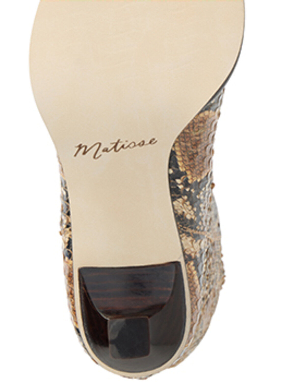 Matisse Women's Carlos Snake Print Tall Fashion Boots - Snip Toe