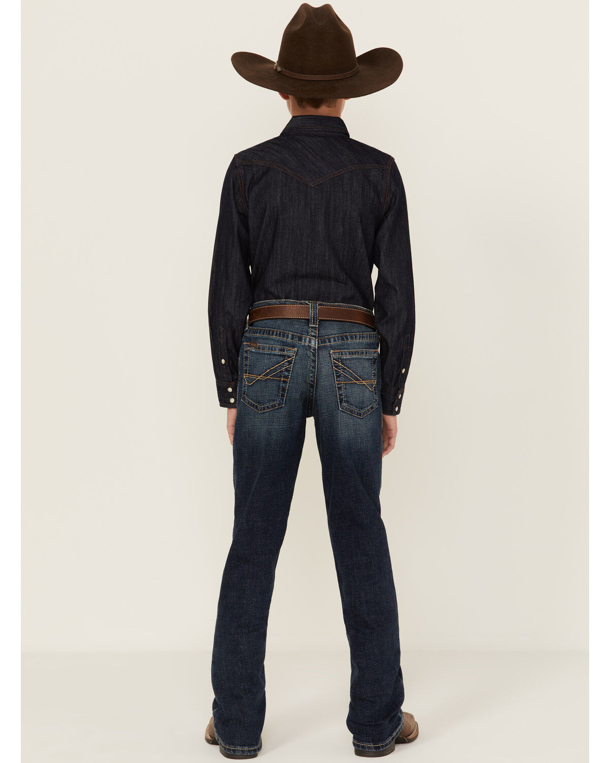 Ariat Boys' Relaxed Bootcut Denim Jeans