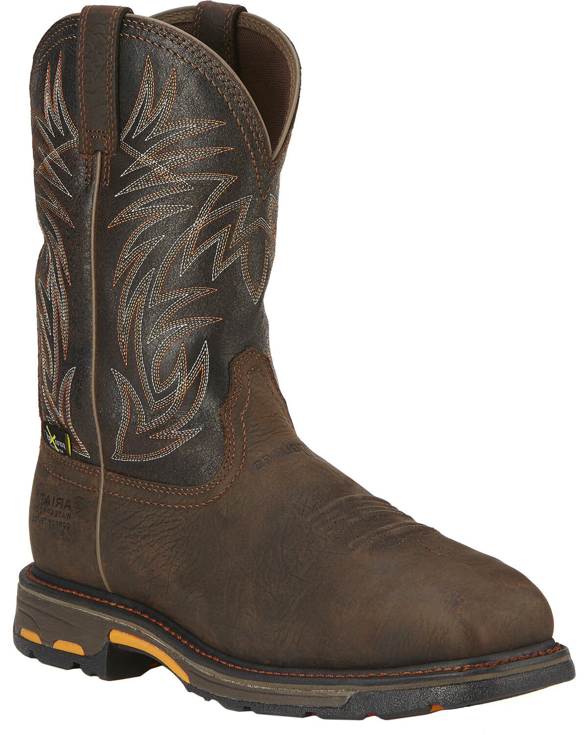 Ariat Men's WorkHog® Waterproof Met Guard Western Work Boots - Composite Toe