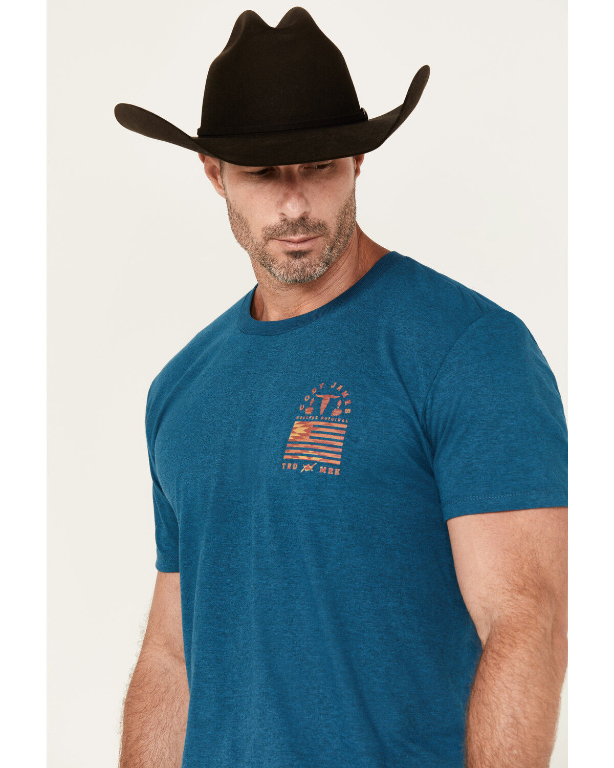 Cody James Men's Barbed Cowboy Short Sleeve Graphic T-Shirt