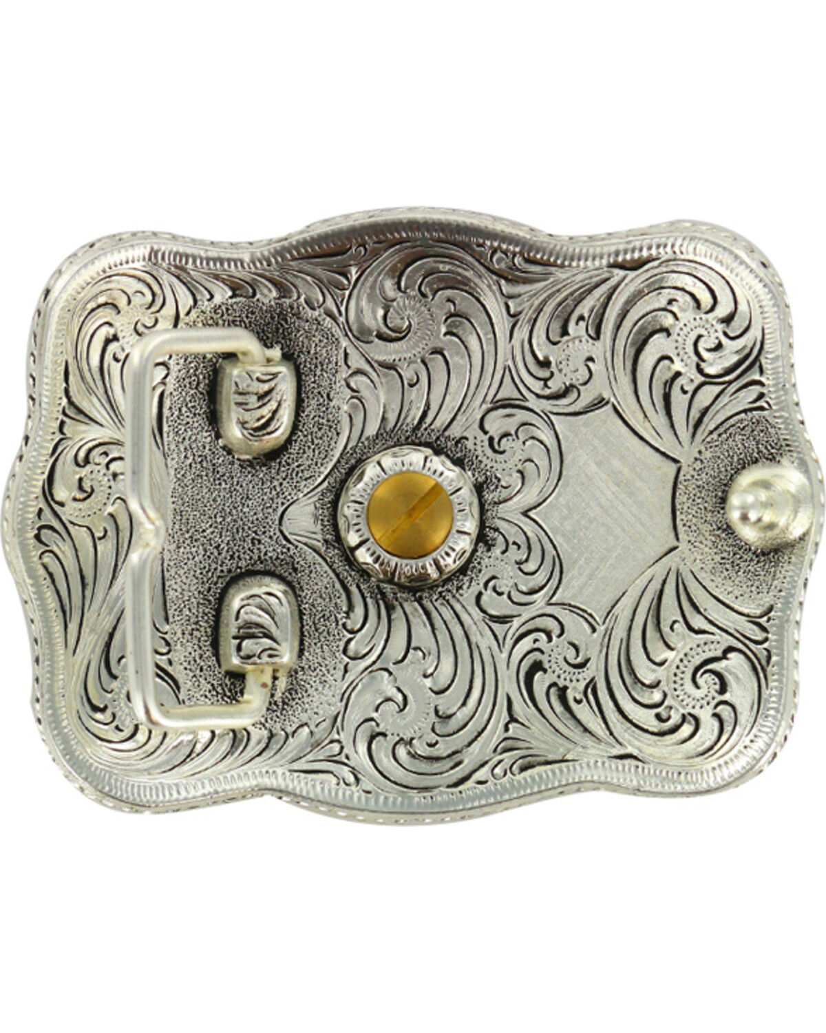 Cody James Men's Rectangular Louisiana Belt Buckle