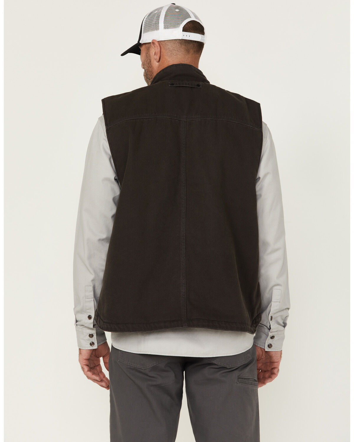 Thorogood Men's Heritage Stone Washed Canvas Vest