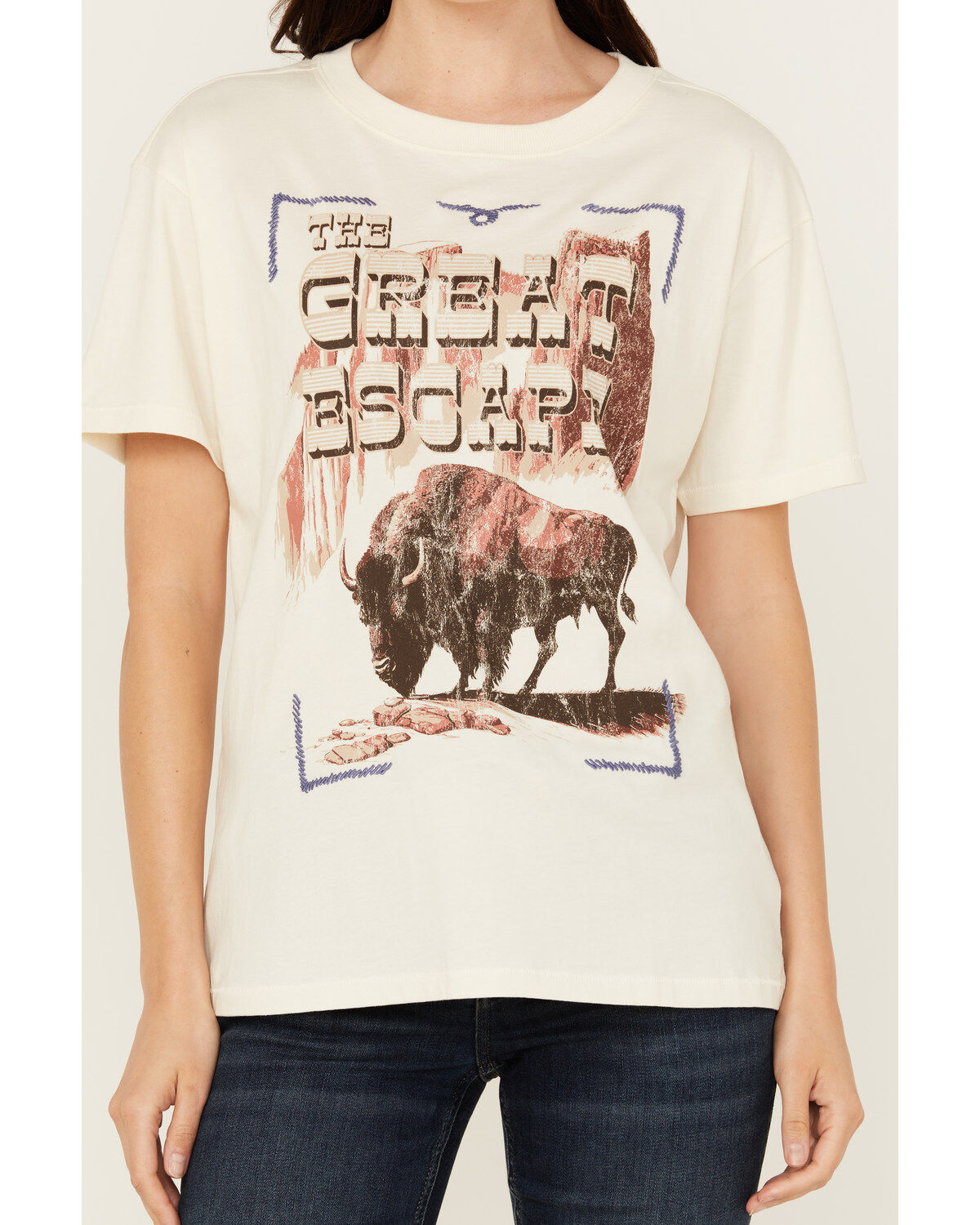 Shyanne Women's The Great Escape Short Sleeve Graphic Tee