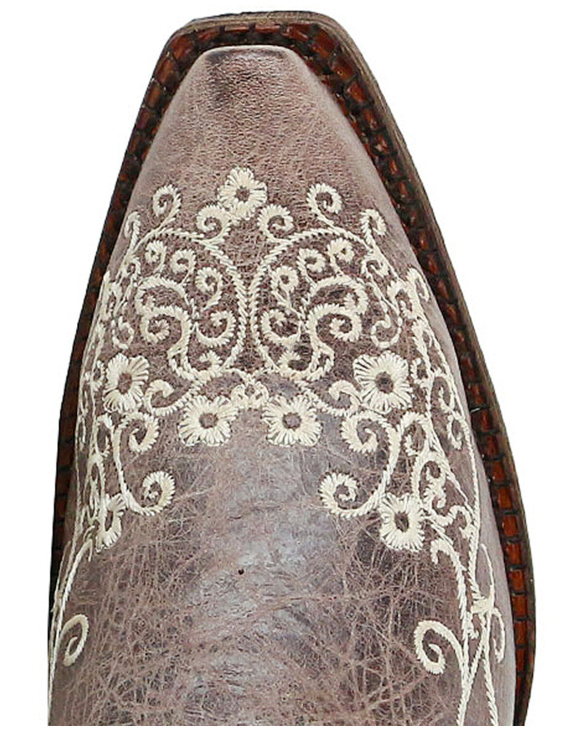 Corral Girls' Scroll Embroidery Western Boots