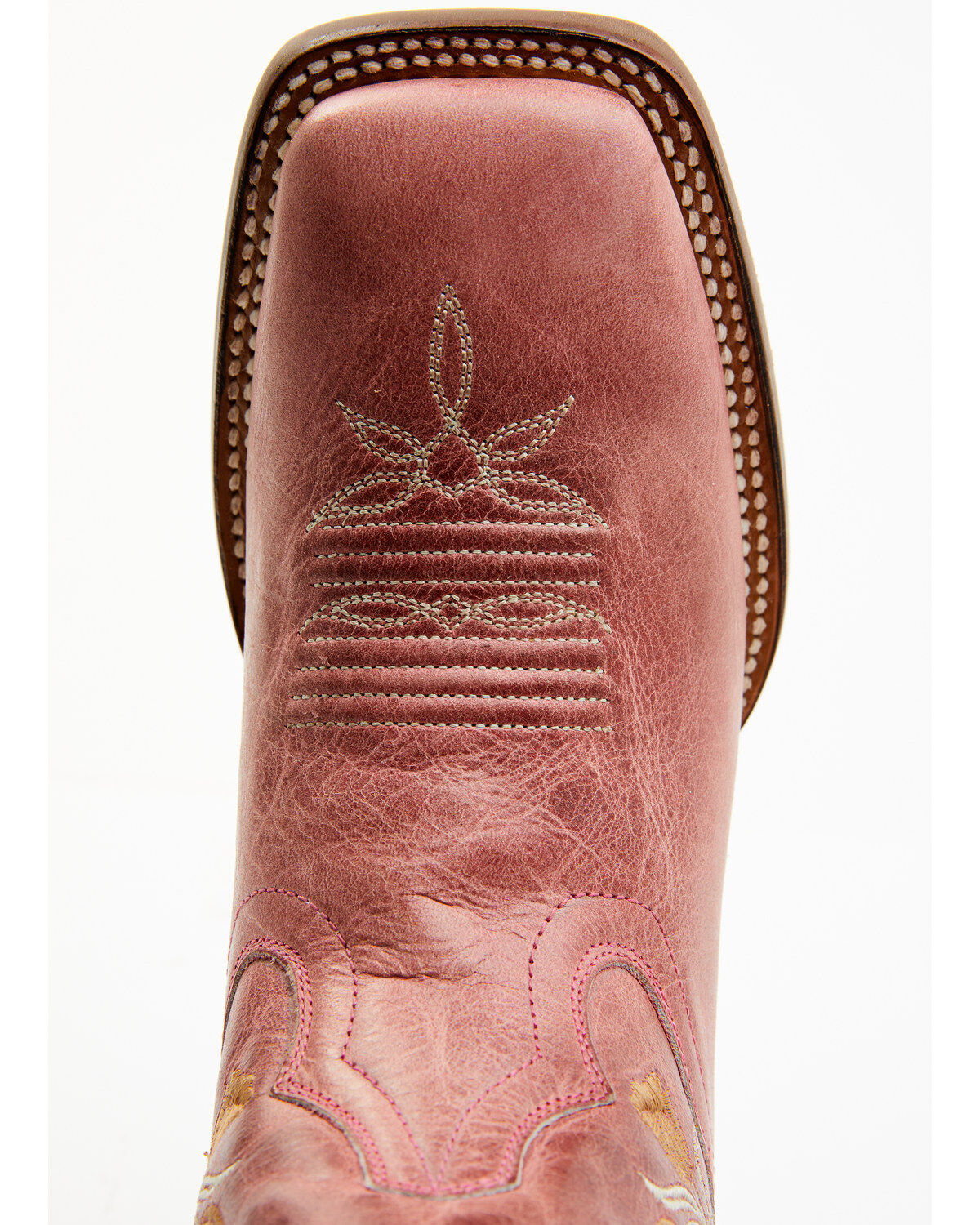 Dan Post Women's Athena Floral Embroidered Western Performance Boots - Broad Square Toe