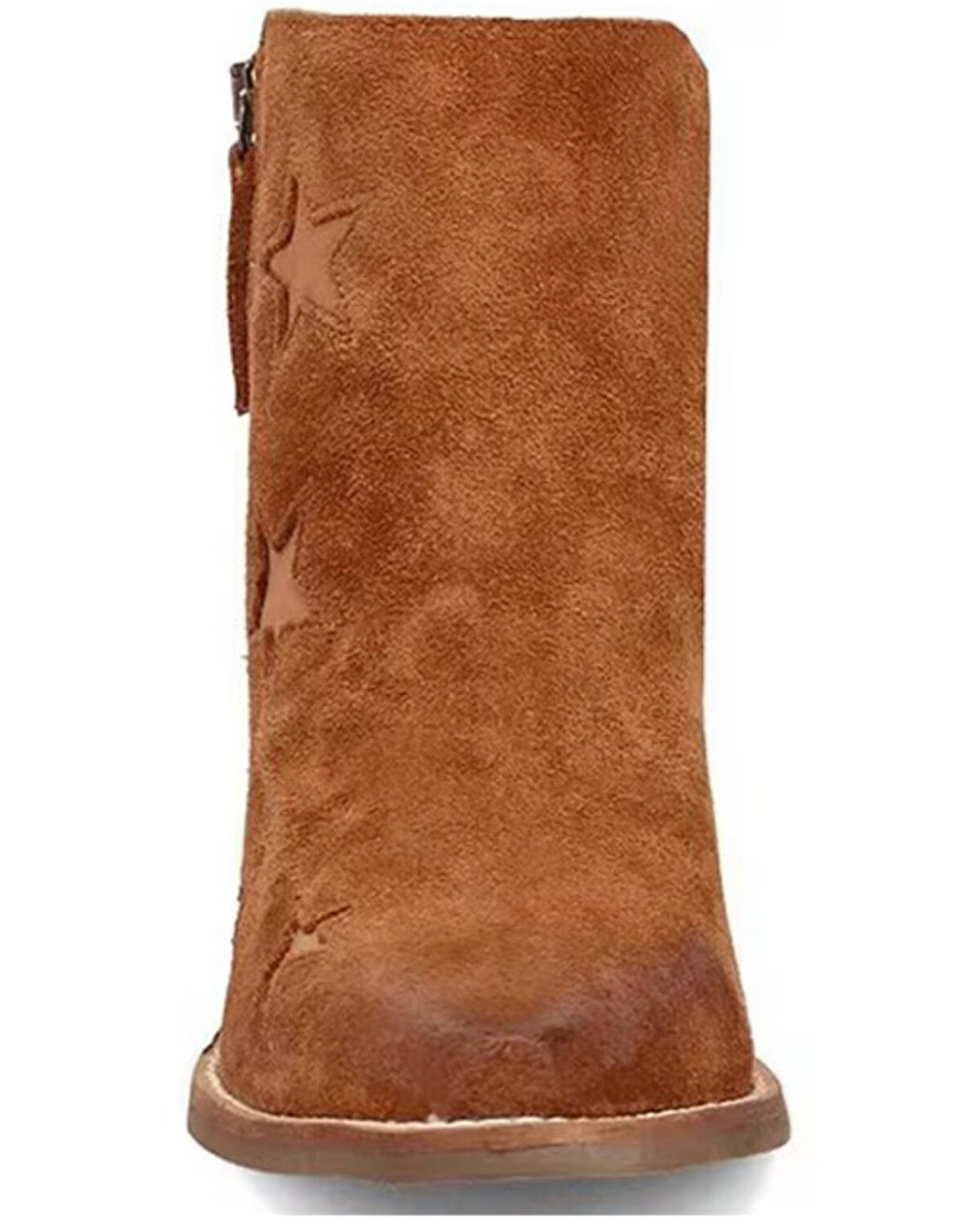 Dingo Women's Little Star Suede Western Booties - Snip Toe