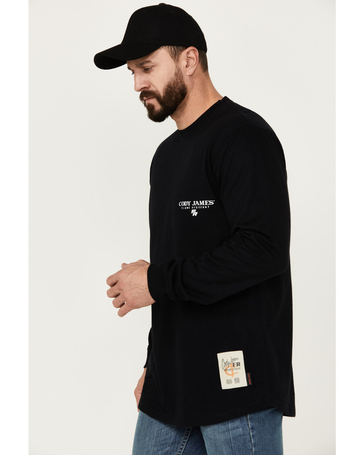 Cody James Men's FR Graphic Long Sleeve Graphic Work T-Shirt