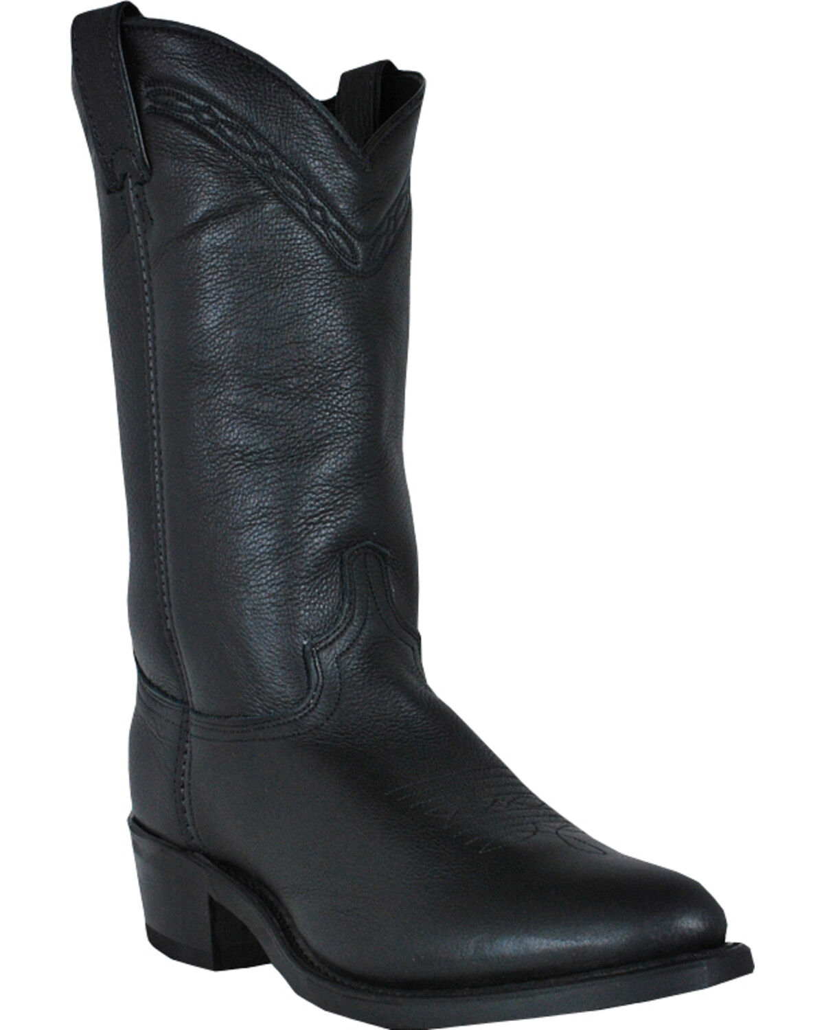 Abilene Boots Men's Waxed Cowhide Western Boots - Round Toe
