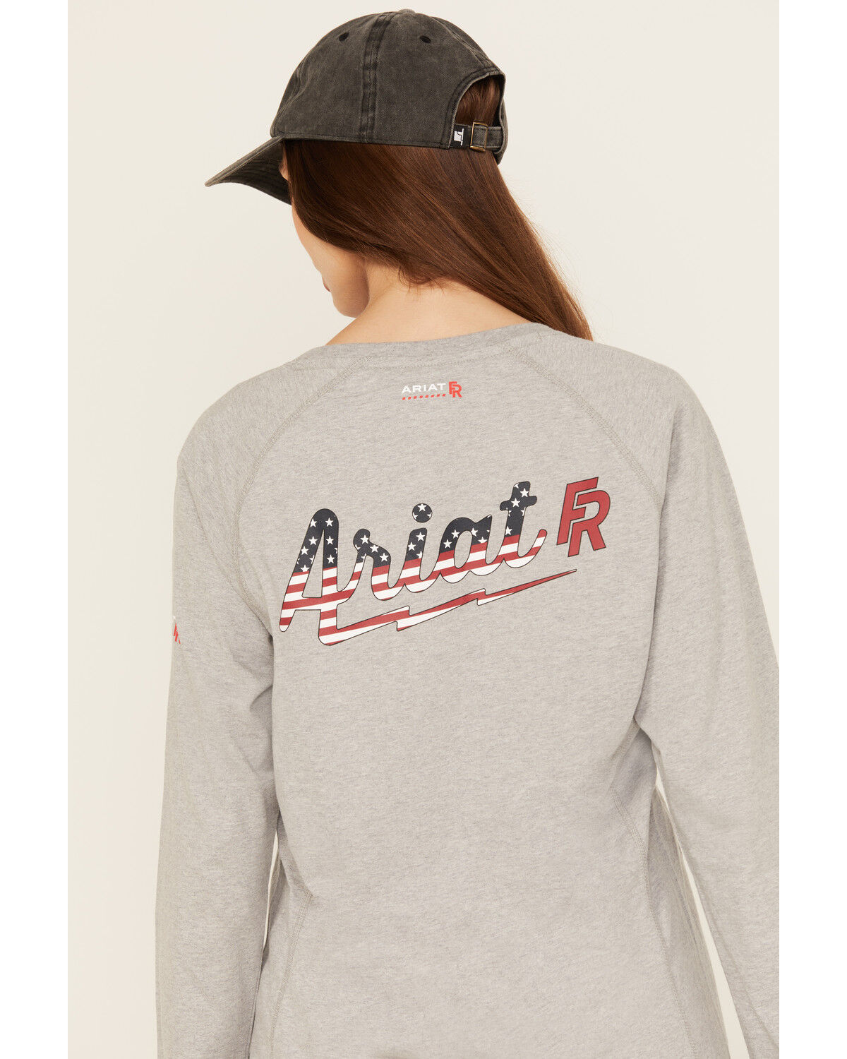 Ariat Women's FR Air Bolt Logo Long Sleeve Graphic T-Shirt