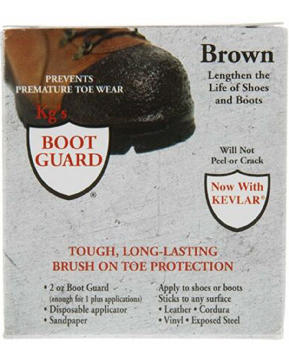Kg's Brown Boot Guard