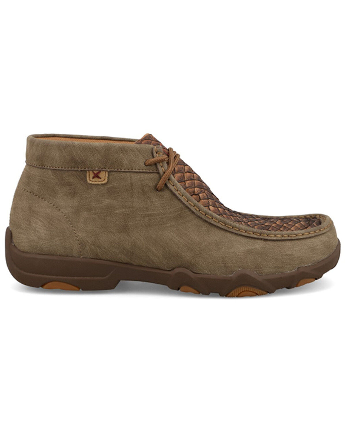 Twisted X Men's Exotic Chukka UltraLite X™ Driving Shoes - Moc Toe