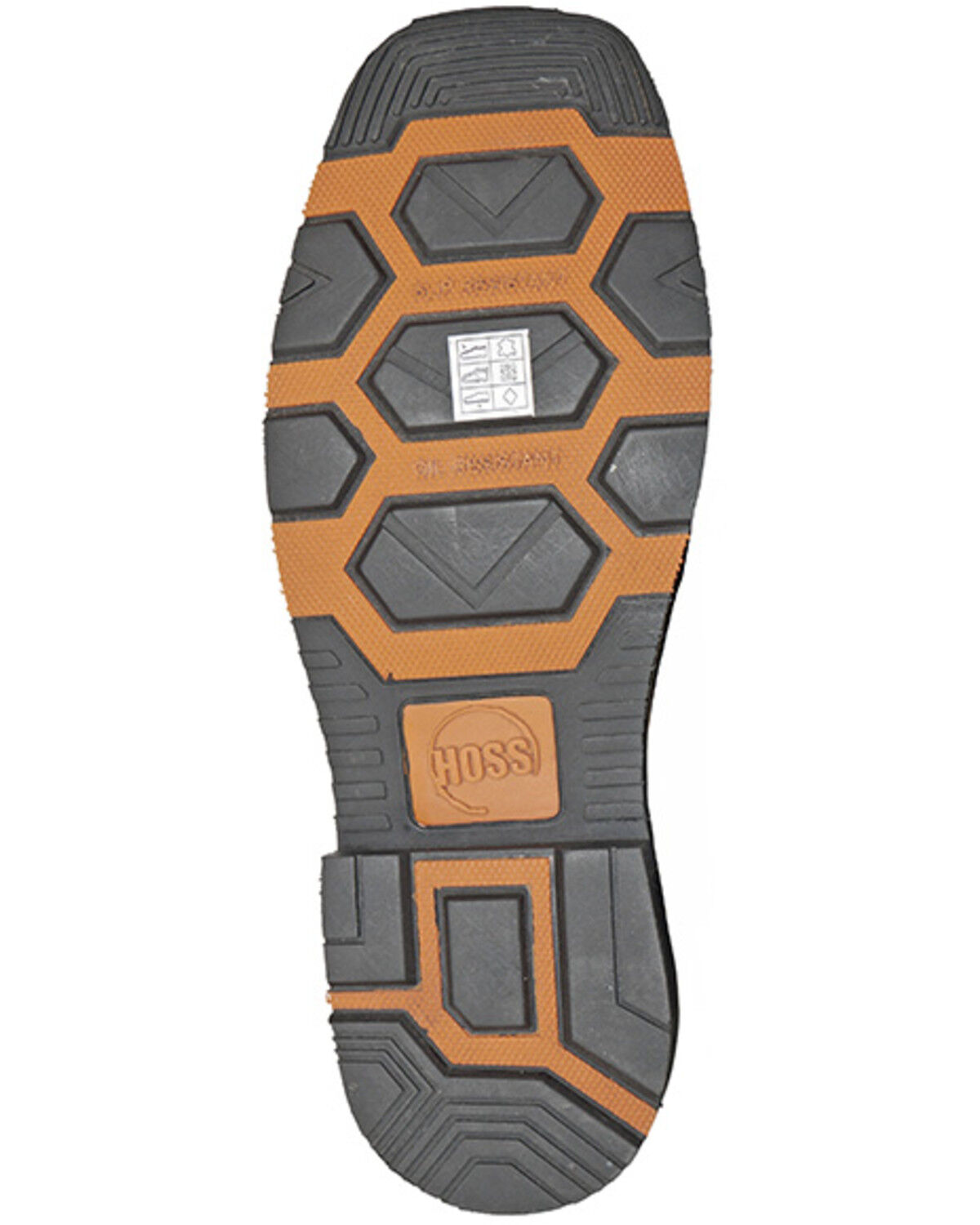 Hoss Men's Fracker Waterproof Metguard Wellington Work Boots - Composite Toe