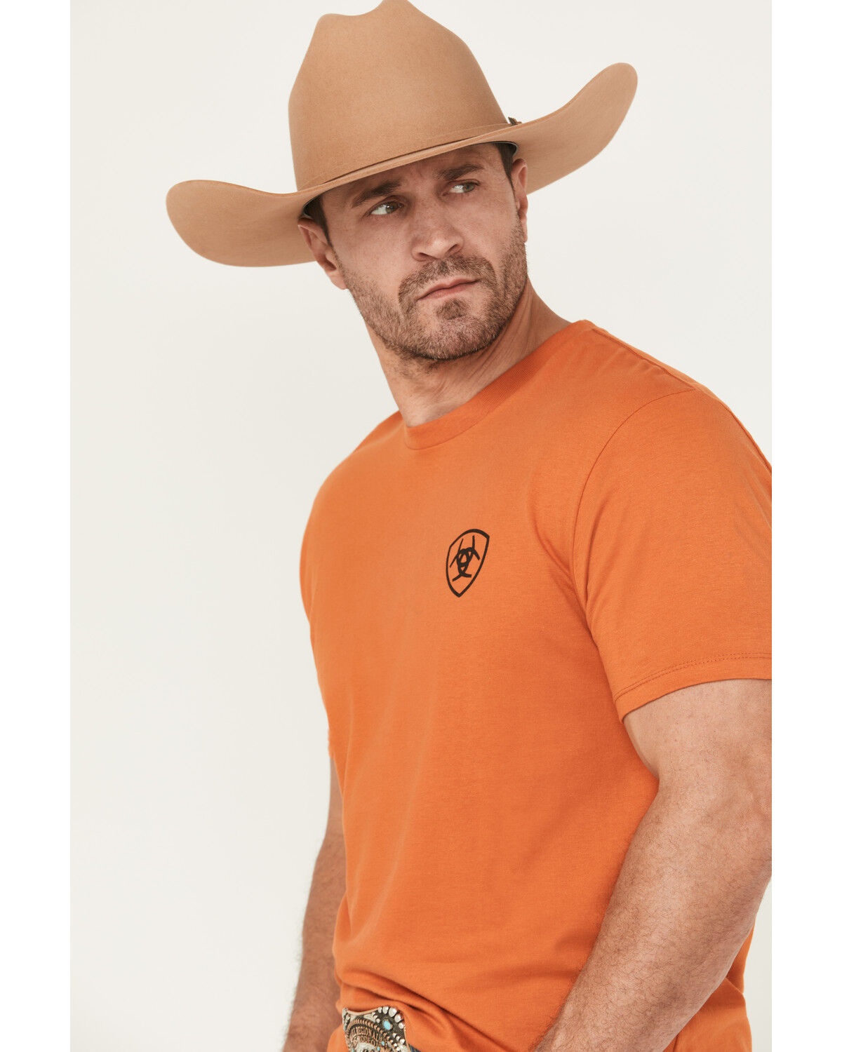 Ariat Men's Barb Shield Short Sleeve Graphic T-Shirt