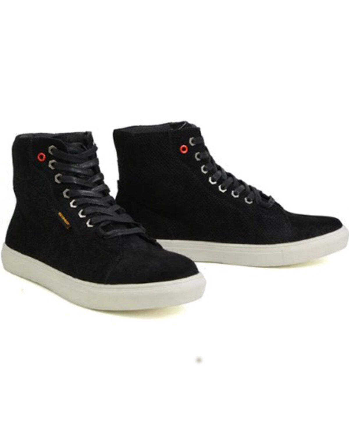 Milwaukee Leather Men's Vintage High-Top Reinforced Street Riding Waterproof Shoes - Round Toe
