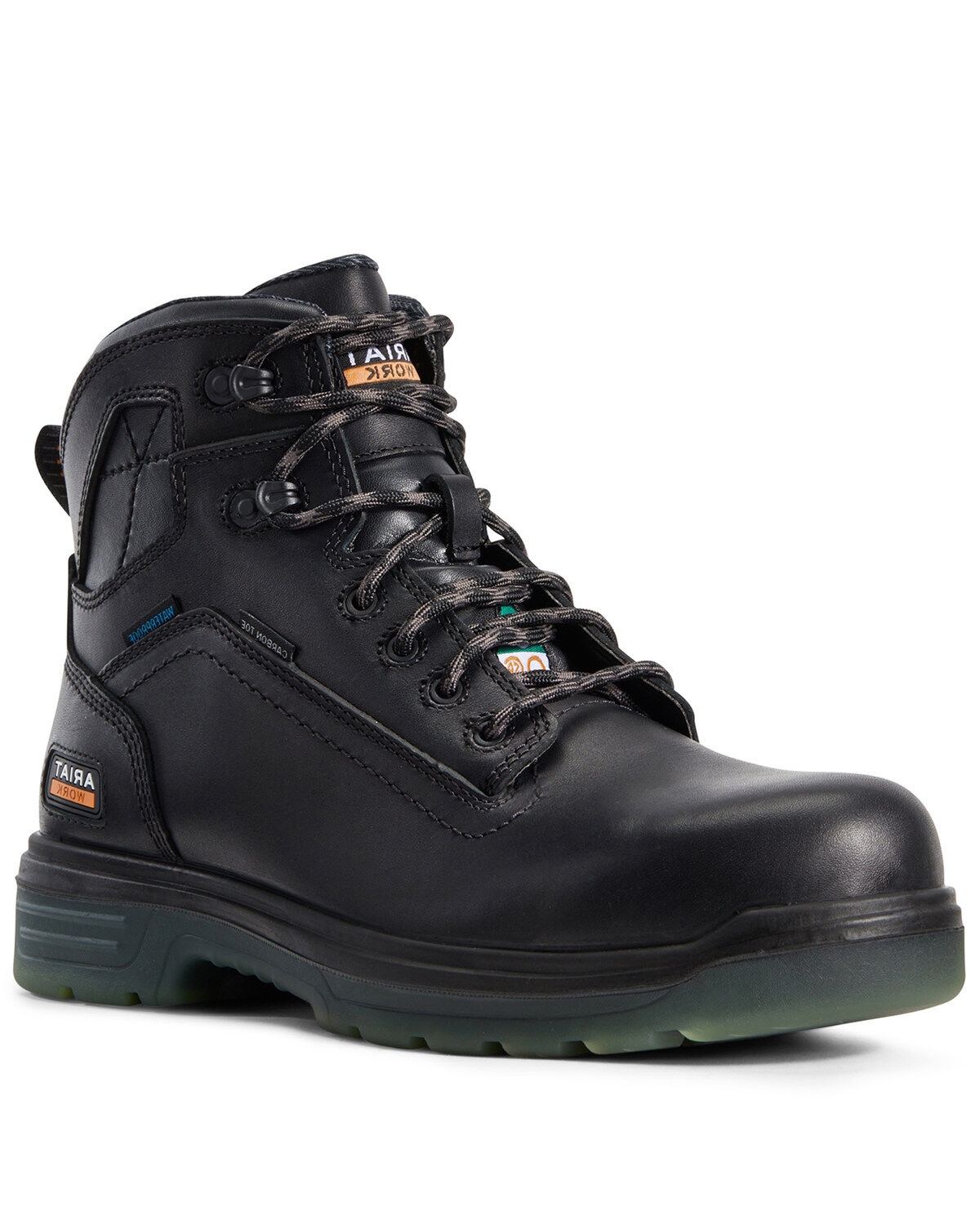 Ariat Men's Turbo Waterproof Work Boots - Carbon Toe