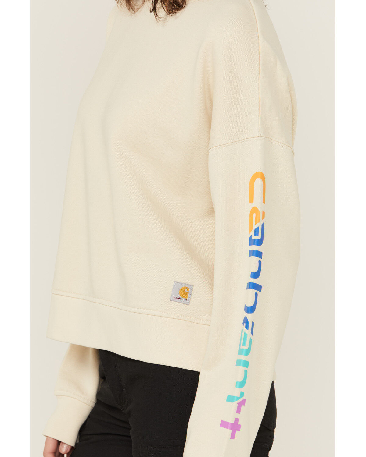 Carhartt Women's TENCEL® Fiber Series Loose Fit Long Sleeve Graphic Sweatshirt