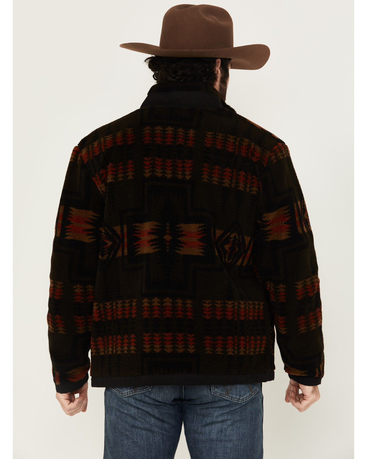 Pendleton Men's Harding Southwestern Print Berber Jacket