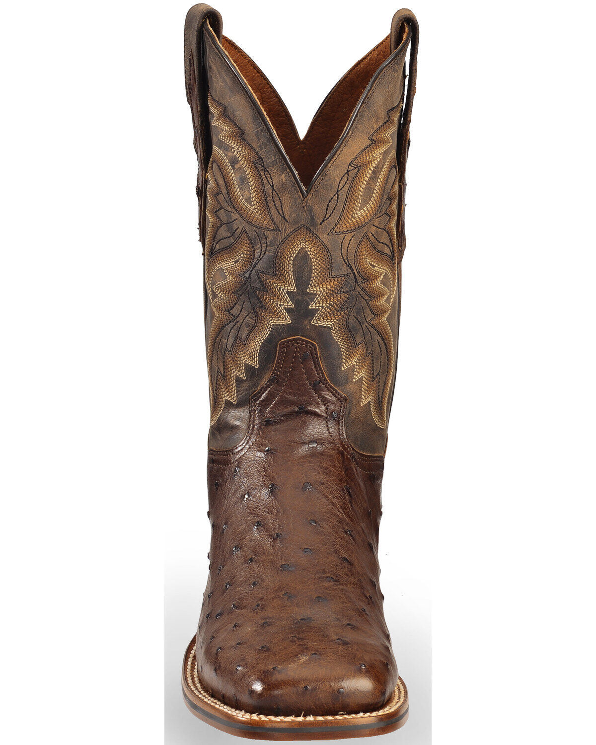 Dan Post Men's Alamosa Exotic Ostrich Cowboy Certified Boots