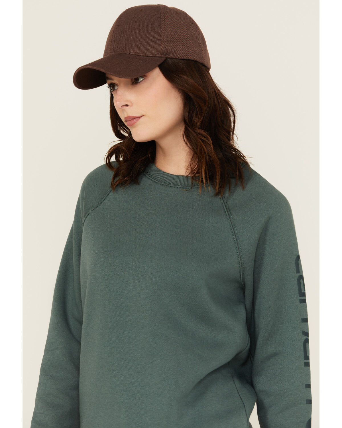 Carhartt Women's Relaxed Fit Midweight Graphic Crewneck Sweatshirt