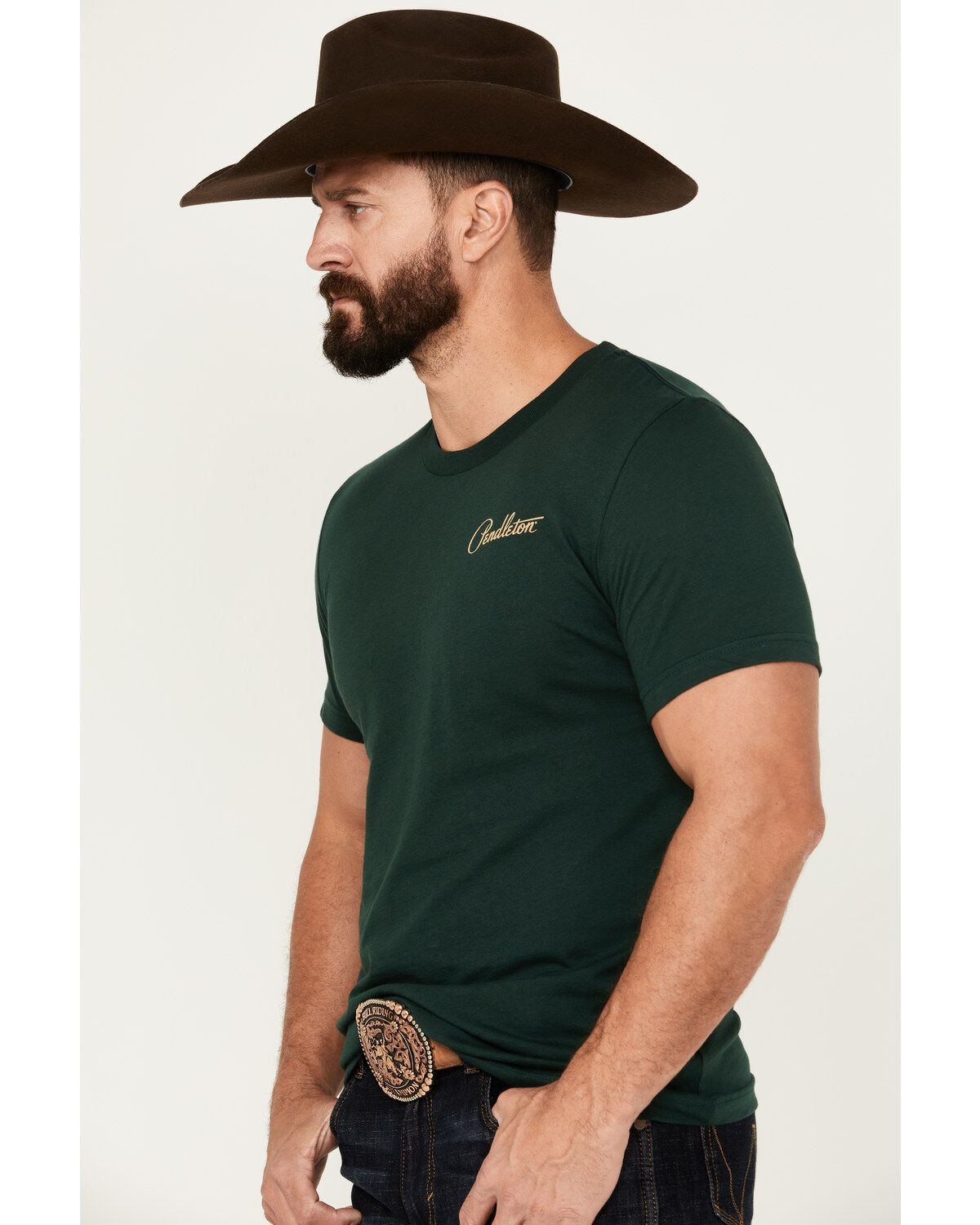 Pendleton Men's Tye River Buffalo Short Sleeve T-Shirt