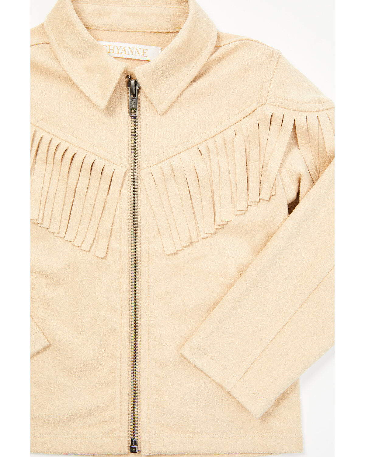 Shyanne Toddler Girls' Juniper Faux Suede Fringe Jacket