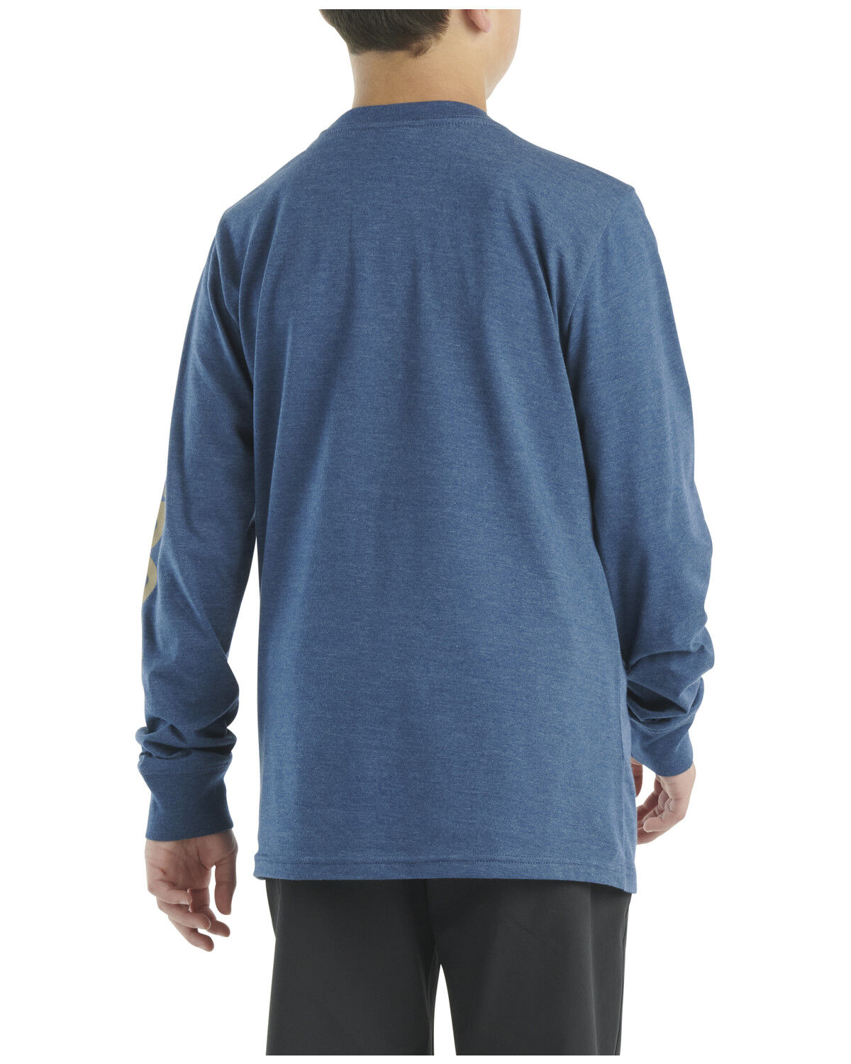 Carhartt Boys' Mountain Logo Print Long Sleeve Graphic Shirt