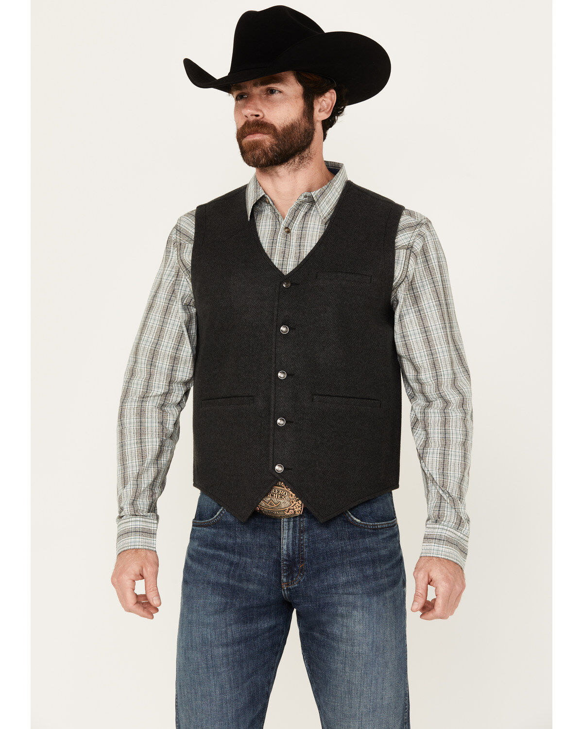 Moonshine Spirit Men's Wool Dress Vest