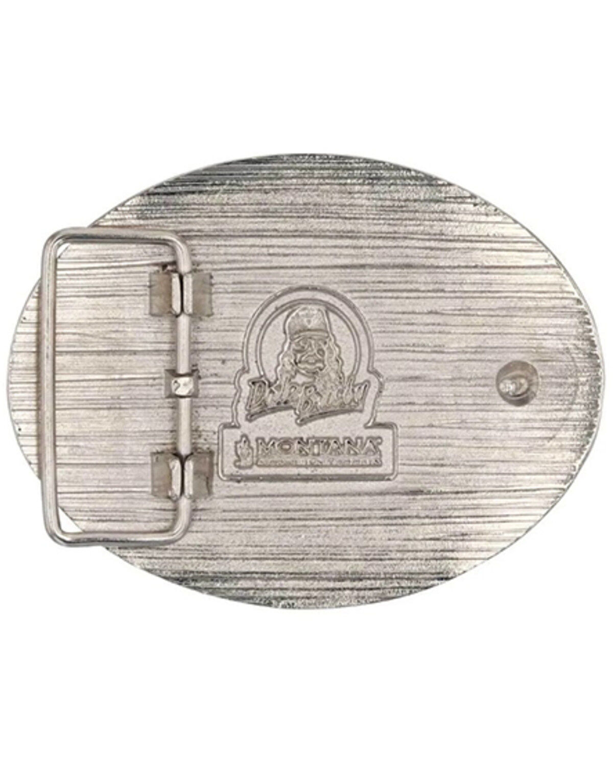 Montana Silversmiths Men's Dale Brisby Rodeo Blues Attitude Buckle